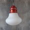 Italian Glass Bulb Pendant Lamp, 1960s 9