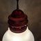 Italian Glass Bulb Pendant Lamp, 1960s 7