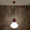 Lampada a sospensione a forma di lampadina in vetro, Italia, anni '60, Immagine 5