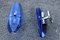 Cobalt Blue Crystal Sconces from Veca, 1960s, Set of 2, Image 6