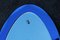 Ovaler italienischer Kobaltblau Spiegel von Veca, 1960er 5