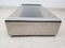 French Stainless Steel Coffee Table by Francois Monnet, 1970s 7