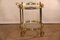 Brass and Glass 2-Tier Bar Cart Trolley in the Style of Maison Baguès, 1950s 3