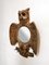 Vintage French Convex Bubble Owl Mirror, 1960s 4