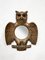 Französischer Vintage Convex Bubble Owl Spiegel, 1960er 1