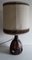 Lámpara de mesa vintage de cerámica de EEA-Leuchten, años 70, Imagen 3