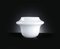 Atollo Bowl in White Glass from VGnewtrend 1