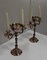 Vintage Silver-Plated Candleholders, Set of 2 2