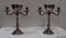 Vintage Silver-Plated Candleholders, Set of 2 15