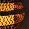 Lampada da soffitto vintage in vimini, Immagine 11