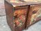 Antique French Rustic Painted Trunk 9