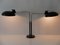 Large Bauhaus 2-Arm Model 6660 Super Table Lamp by Christian Dell for Kaiser Idell / Kaiser Leuchten, 1930s 2