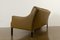 Dänisches Olivgrünes Vintage Ledersofa, 1960er 13