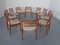 Teak Dining Chairs by Arne Vodder for France & Søn / France & Daverkosen, 1960s, Set of 10 24