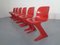Kangaroo Chairs by Ernst Moeckl & Siegfried Mehl for VEB, 1960s, Set of 6 3