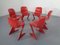 Kangaroo Chairs by Ernst Moeckl & Siegfried Mehl for VEB, 1960s, Set of 6 1