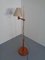 Lampadaire Ajustable Vintage en Teck, 1960s 6