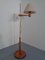 Lampadaire Ajustable Vintage en Teck, 1960s 20