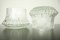 Lampada a sospensione Mid-Century in vetro e placcata in cromo, Immagine 10