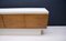 Large White Walnut Veneer Sideboard, 1970s 11