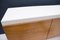 Large White Walnut Veneer Sideboard, 1970s 15