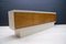 Large White Walnut Veneer Sideboard, 1970s, Image 2