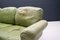 Swiss Green 3-Seater Model DS31 Sofa from de Sede, 1960s 10
