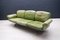 Swiss Green 3-Seater Model DS31 Sofa from de Sede, 1960s 3