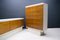 White Highboard with Walnut Veneer Doors, 1960s, Image 5