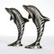 Mid-Century Acrylic Glass Dolphins by Abraham Palatnik, Set of 2 2