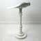 Vintage White Metal Saddle-Shaped Bar Stools, Set of 4, Image 4