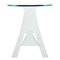 Postmodern Grillo Side Table by Vittorio Livi for Fiam, Image 1