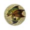 Mid-Century Spanish Ceramic Wall Plates with Fish Decor from Puigdemont, Set of 3 7