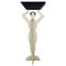 Postmodern Art Deco Style Plant Stand in the Shape of an Elegant Lady 1