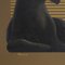 Peinture d'une Panthère Noire au Coucher du Soleil par Franco pour Artmeister Studio 5