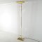 Hollywood Regency Brass and Acrylic Glass Floor Lamp, Image 2