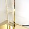Hollywood Regency Brass and Acrylic Glass Floor Lamp, Image 4