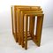 Mid-Century Oak Nesting Tables or Plant Stands by Josef Hoffmann for Wittmann, Set of 4, Image 5