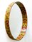 Mid-Century Modern Mosaic Framed Circular Wall Mirror, Italy, 1960s, Image 1