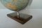 Small Mid-Century 14 cm Globe on Beech Wood Stand from Columbus Oestergaard, 1950s 4