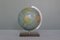 Kleiner Mid-Century 14 cm Globus aus Buchenholz von Columbus Oestergaard, 1950er 8