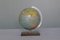 Small Mid-Century 14 cm Globe on Beech Wood Stand from Columbus Oestergaard, 1950s 1
