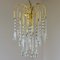 Vintage Murano Glass Teardrop Waterfall Ceiling Lamp 3