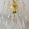 Vintage Murano Glass Teardrop Waterfall Ceiling Lamp 5