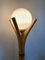 Lámpara de pie vintage de bambú, años 70, Imagen 9