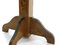 Sillas y mesa francesas modernas de roble macizo, años 70. Juego de 5, Imagen 26