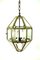 Large Antique Vienna Secession Pendant Lamp by Josef Hoffmann 6