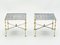 Mirror Brass Sofa End Tables from Maison Jansen, 1970s, Set of 2, Image 3
