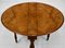 Victorian Burr Walnut Sutherland Drop-Leaf Table, Image 2