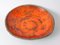 Mid-Century Brutalist Orange Ceramic Bowl by Jan Van Erp 2